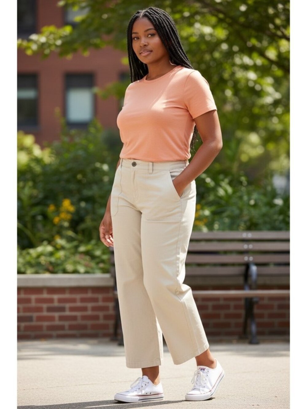 Relativity Women's Khaki Pants